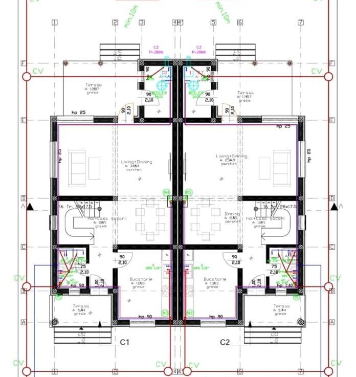 COMISION 0%, DUPLEX 5 CAMERE,  127 mp, 280 mp TEREN, POPMPA, SACALAZ - Poză 23