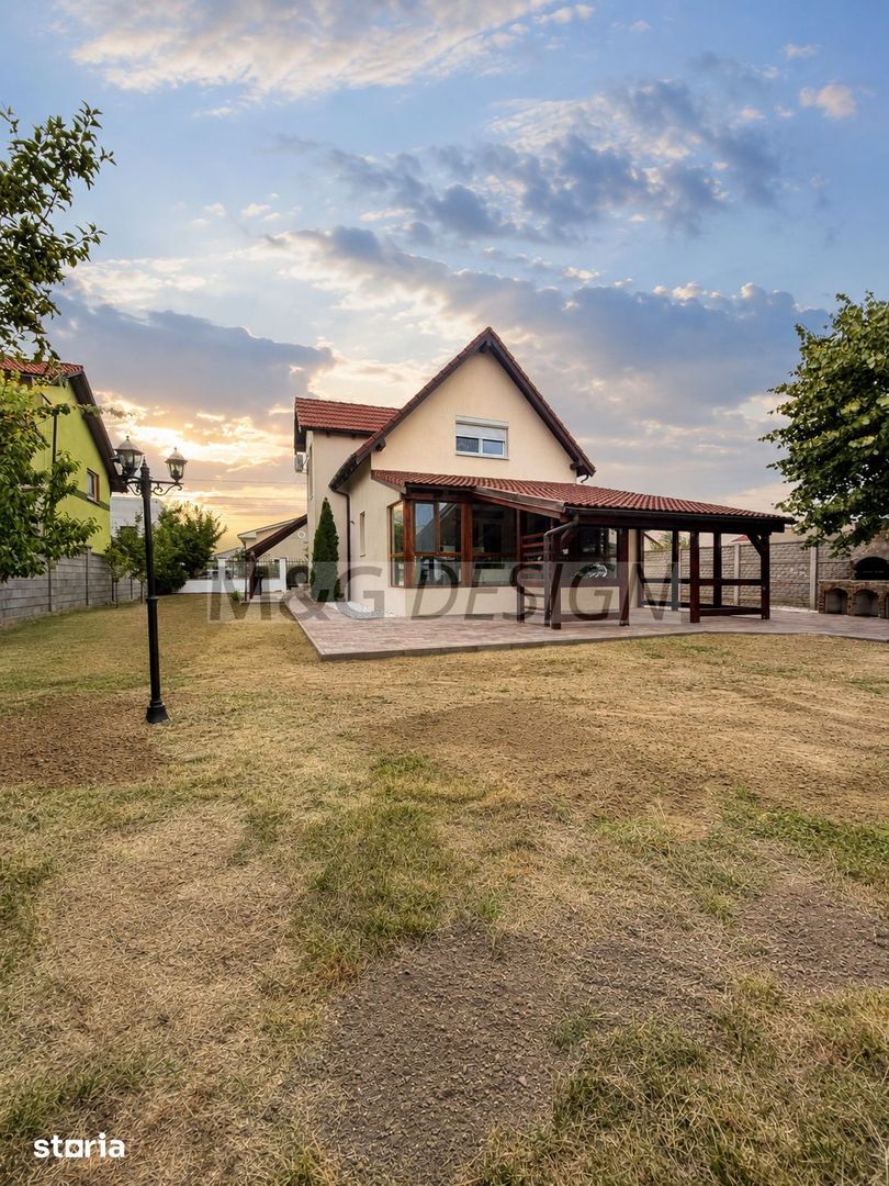 Casă individuală 5 camere  Dumbravita teren 630 mp - Poză 1