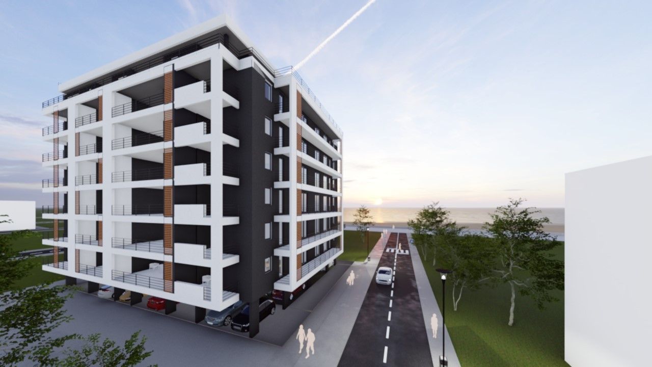 Ag. Eu. vinde Ap. 2 Cam 52 mp Et. 2/4  An 2023  30 m de plaja Mamaia Nord - Poză 3