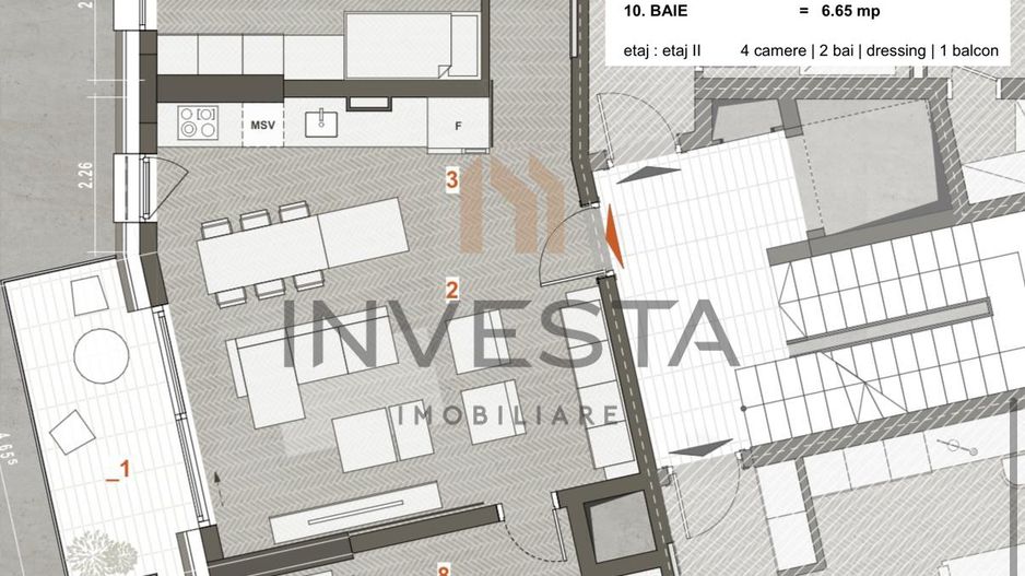 Apartament de lux/Ultracentral - Schiță 2