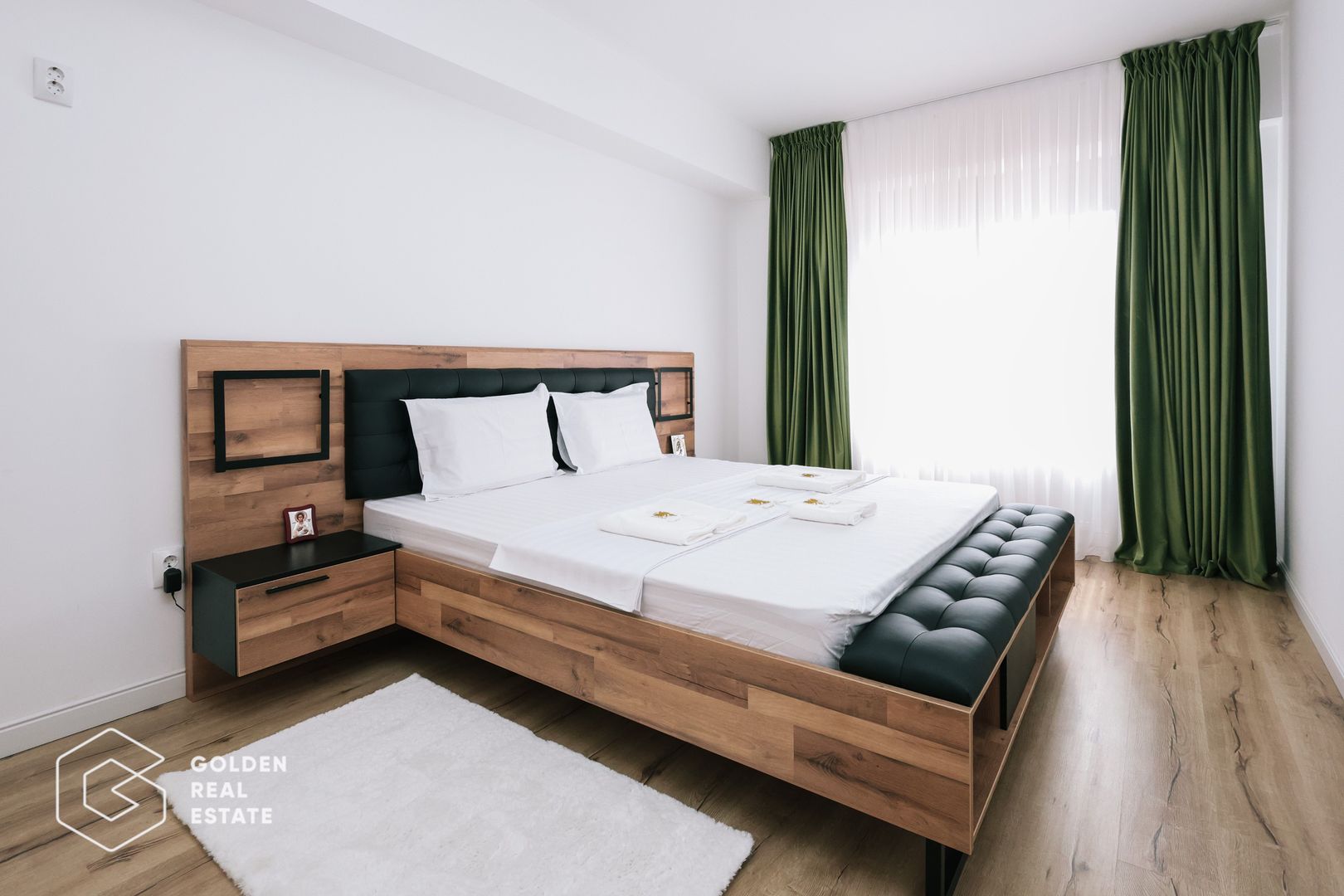 Apartament 3 camere, complet mobilat, garaj inclus – Pipera, 93 mp - Poză 9