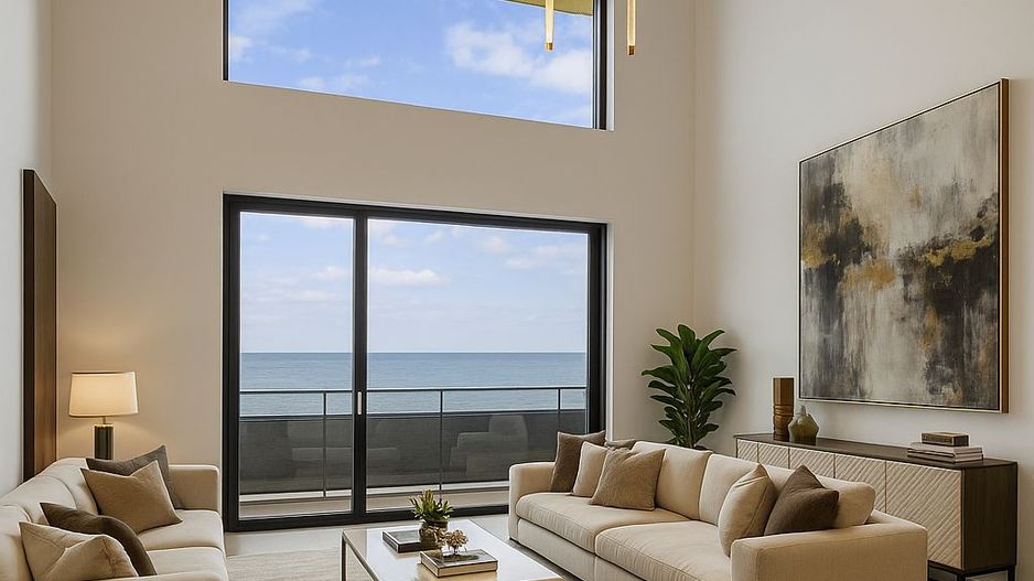 Vedere directa la Mare, Prima linie, Penthouse tip Duplex, bloc Boutique - Poză 29