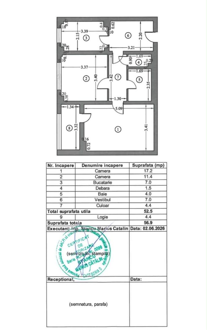 Apartament 2 camere decomandat | 1 Mai | Complet Renovat - Poză 3