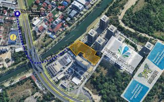 TEREN 4.611 MP – MIHAI BRAVU | 2 Deschideri | Metrou 380 m | - Schiță 7
