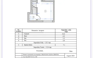 OPORTUNITATE ‖ CASĂ INDIVIDUALĂ ‖ PARCUL CĂLIN OTTOI ‖  RENOVATĂ INTEGRAL - Schiță 12