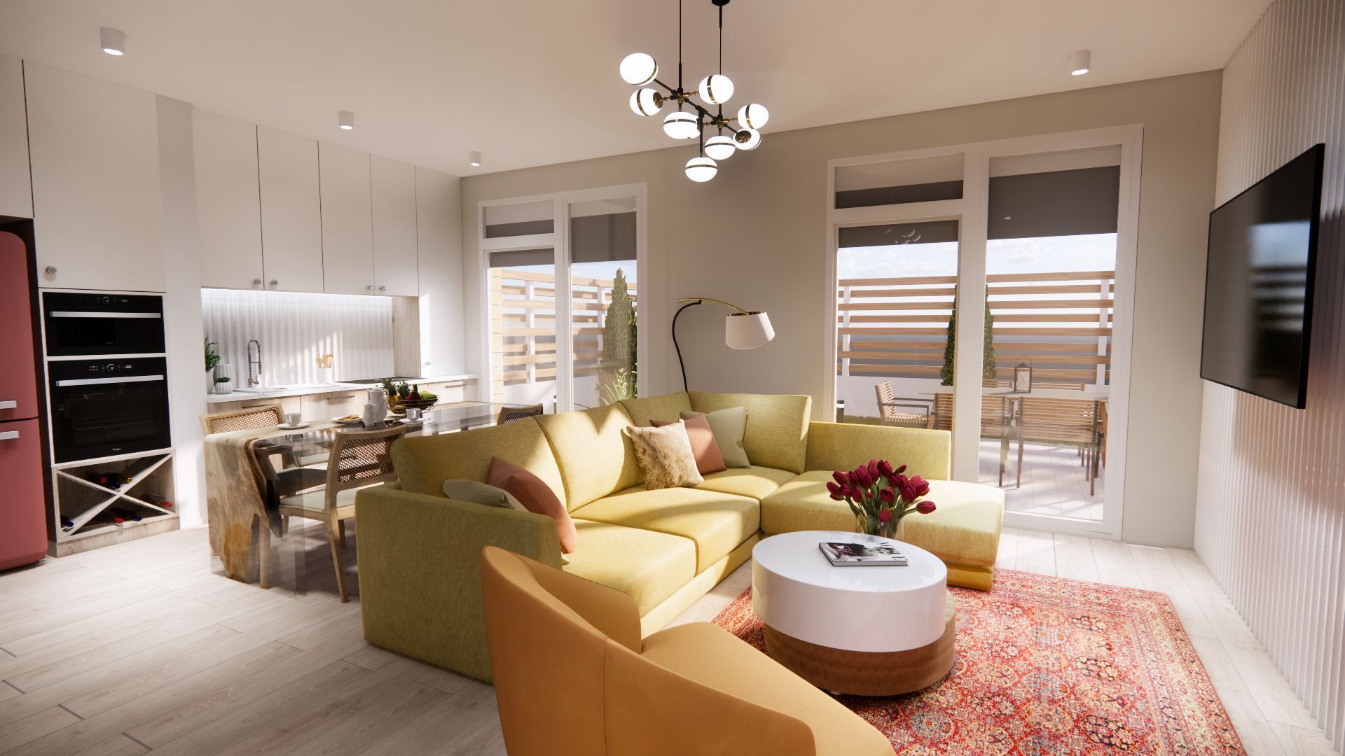 Apartament 2 camere, etaj 2, bloc R39, Ared City Arad - Poză 1