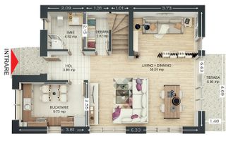 Duplex Modern, Curte Proprie | Green Haven Săcele - Comision 0% - Poză 7
