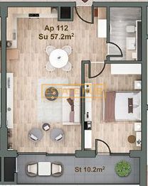 Apartament nou de 2 camere langa Iulius Mall - Poză 11