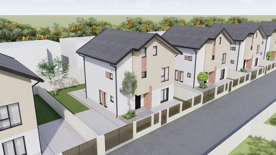 Vile individuale P+1+M – stil de viață modern, aproape de parc - Poză 6