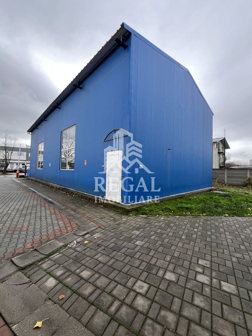 Hala de închiriat – str. Depozitelor | 200 mp hală + 2.200 mp teren - Poză 2