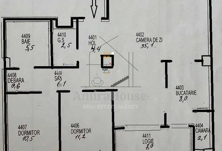 Apartament 3 camere 86 mp, zona str Dorobantilor - Poză 30