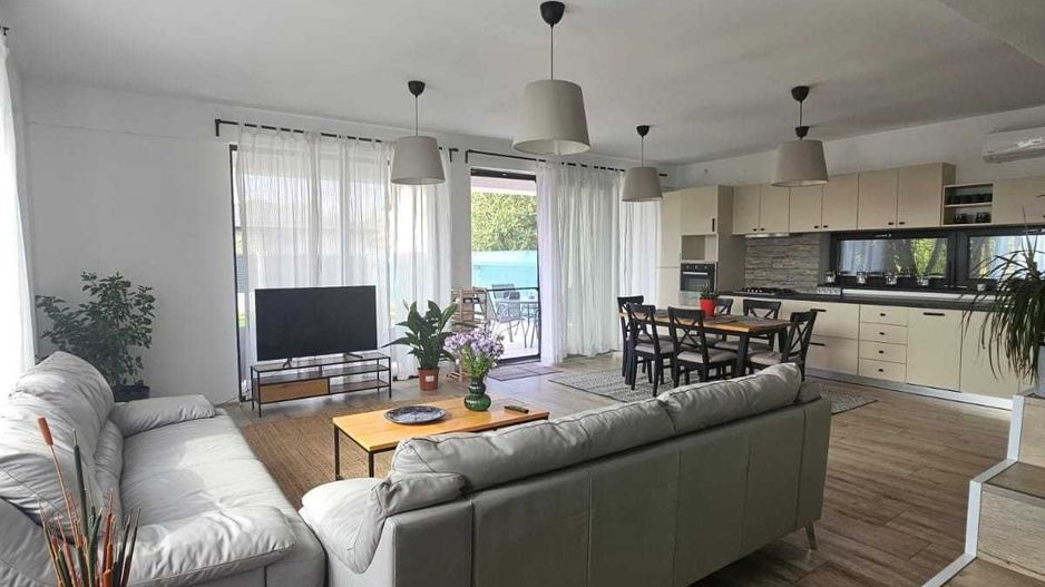 Vila moderna P+E, de inchiriat | complet mobilata | Corbeanca - Poză 1