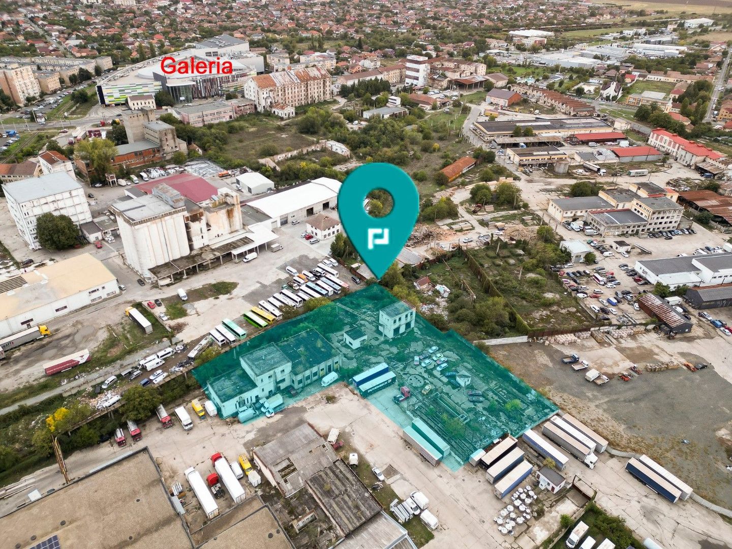 Oportunitate! Teren 6820mp cu clădiri industriale pe strada Poetului, Arad - Poză 2