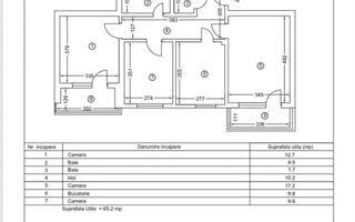 FALEZA NORD(cod04)-Apartament 3 camere decomandate - Poză 7