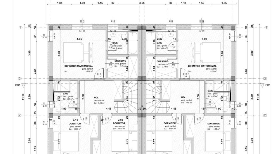 Casa duplex in zona Bunloc - Schiță 8