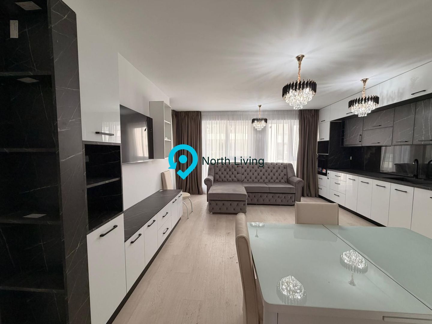 Apartament 2 Camere LUX | Mobilat Utilat | Pipera Rond OMV | Parcare - Poză 3