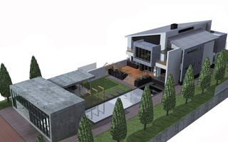 Vila deosebita, D+P+E+M, nefinalizata, 10 camere,2838m2, negociabil - Poză 1