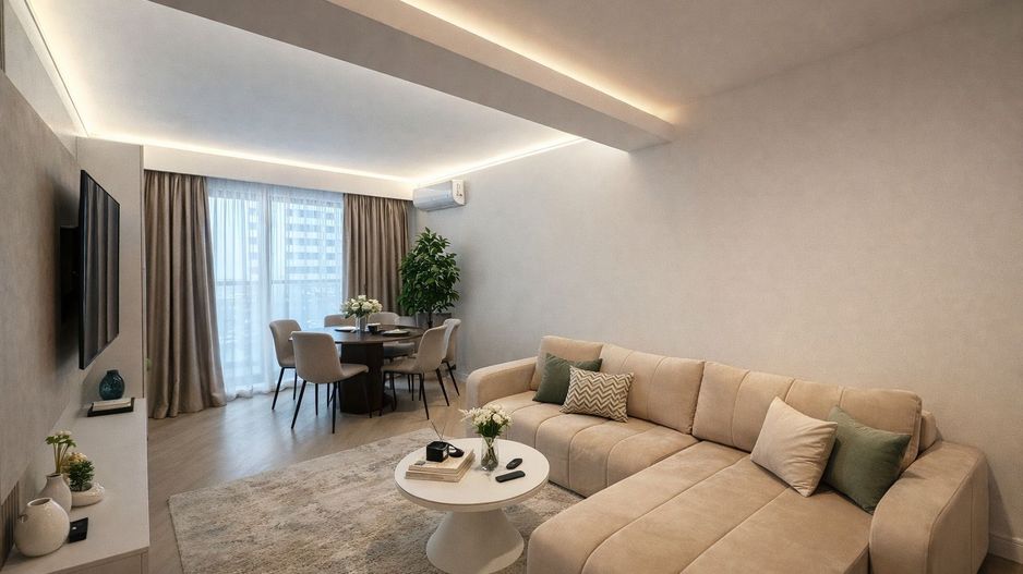 Apartament 2 camere de inchiriat  | Cortina North - Poză 1