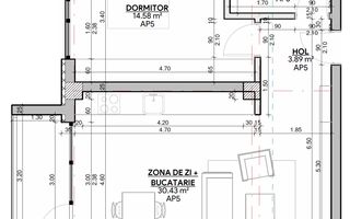 COMISION 0% . Etaj 1. Mobilat si utilat. - Poză 13