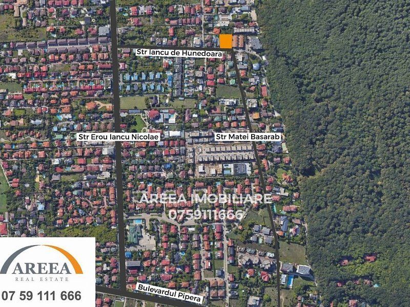 Teren 1480 mp in Erou Iancu Nicolae langa padurea Baneasa - Poză 3