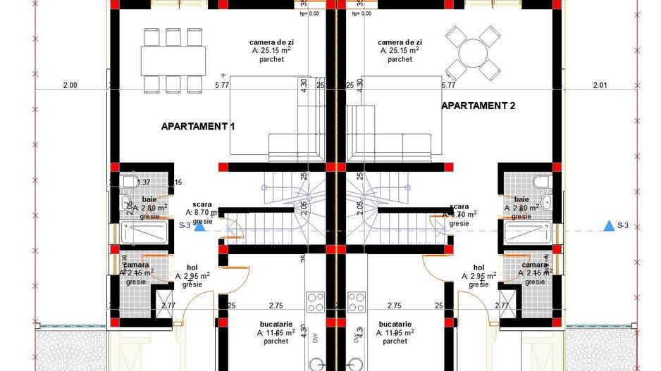 Mehala | Teren 440mp Front 17m | Autorizatie si proiect - cu utilitati - Poză 7