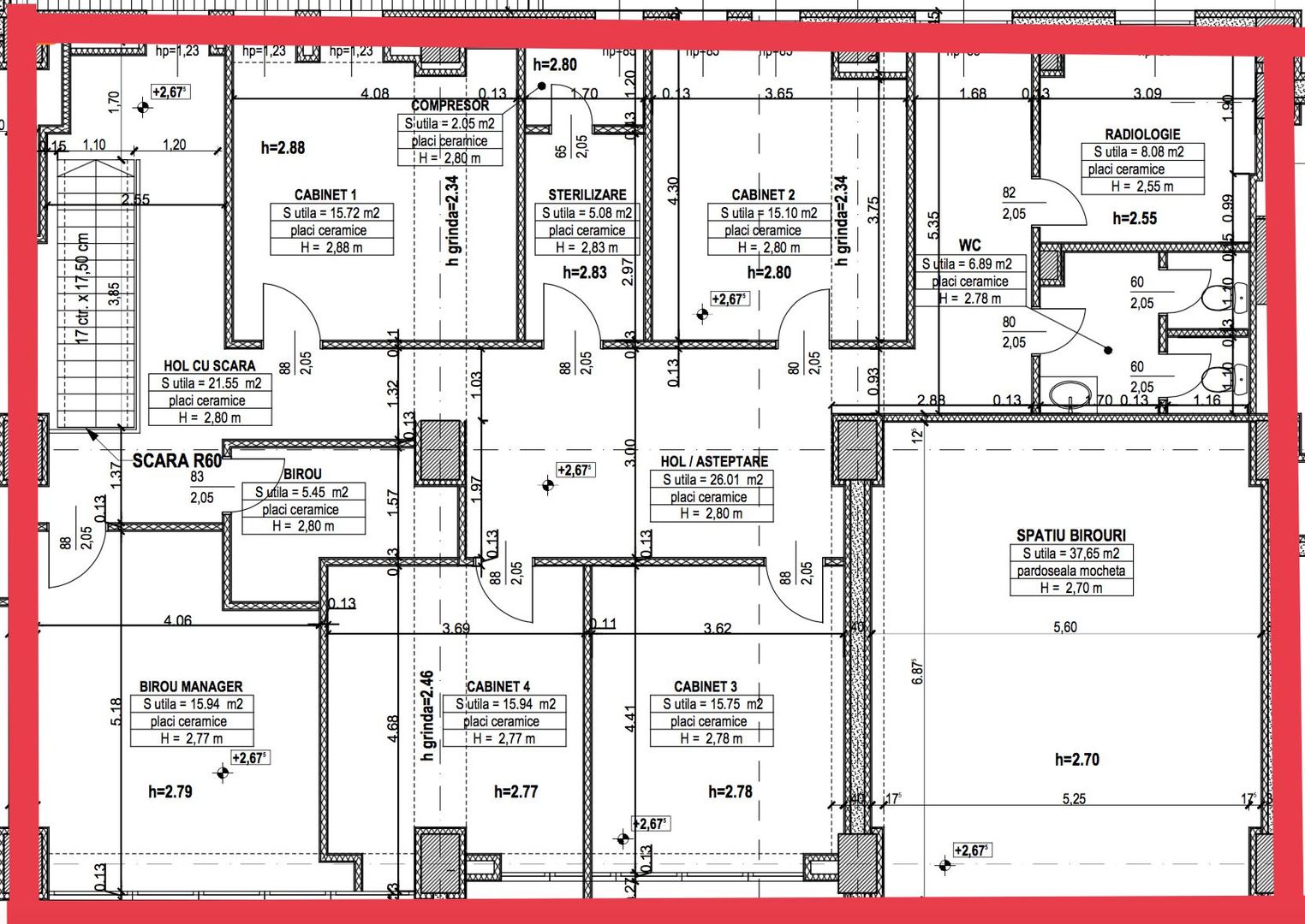Spațiu de birouri de la 200 - 600mp - Poză 5