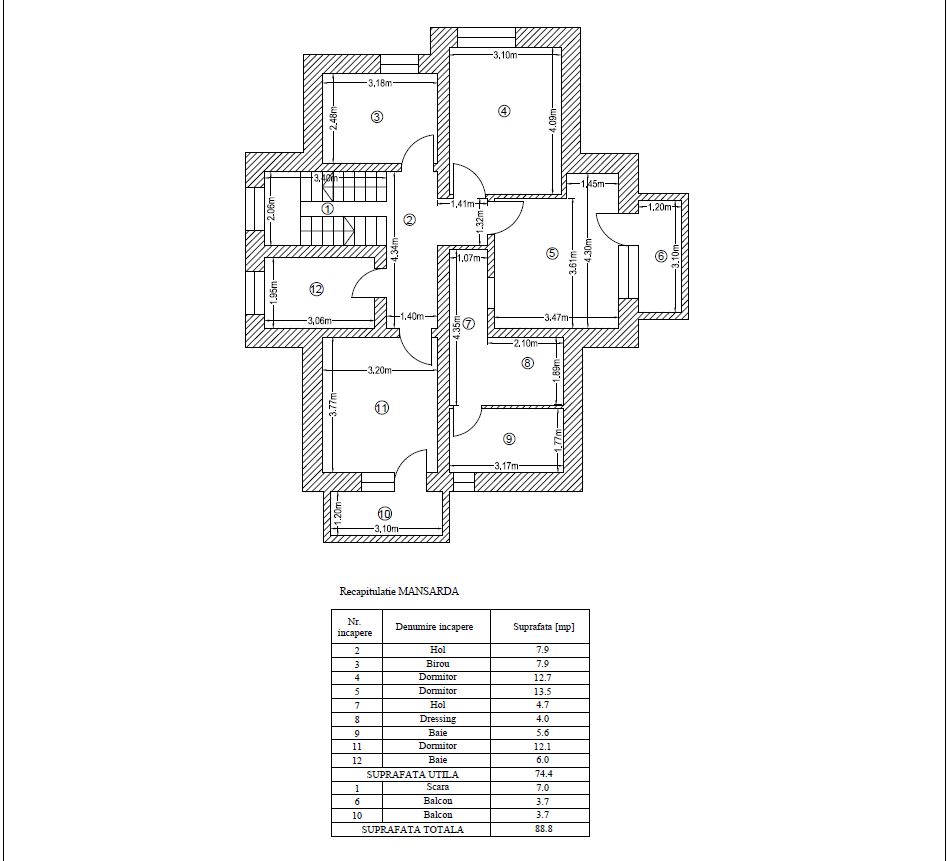 Casa moderna I 6 camere | eficienta energetic I teren 714mp Bragadiru - Poză 17