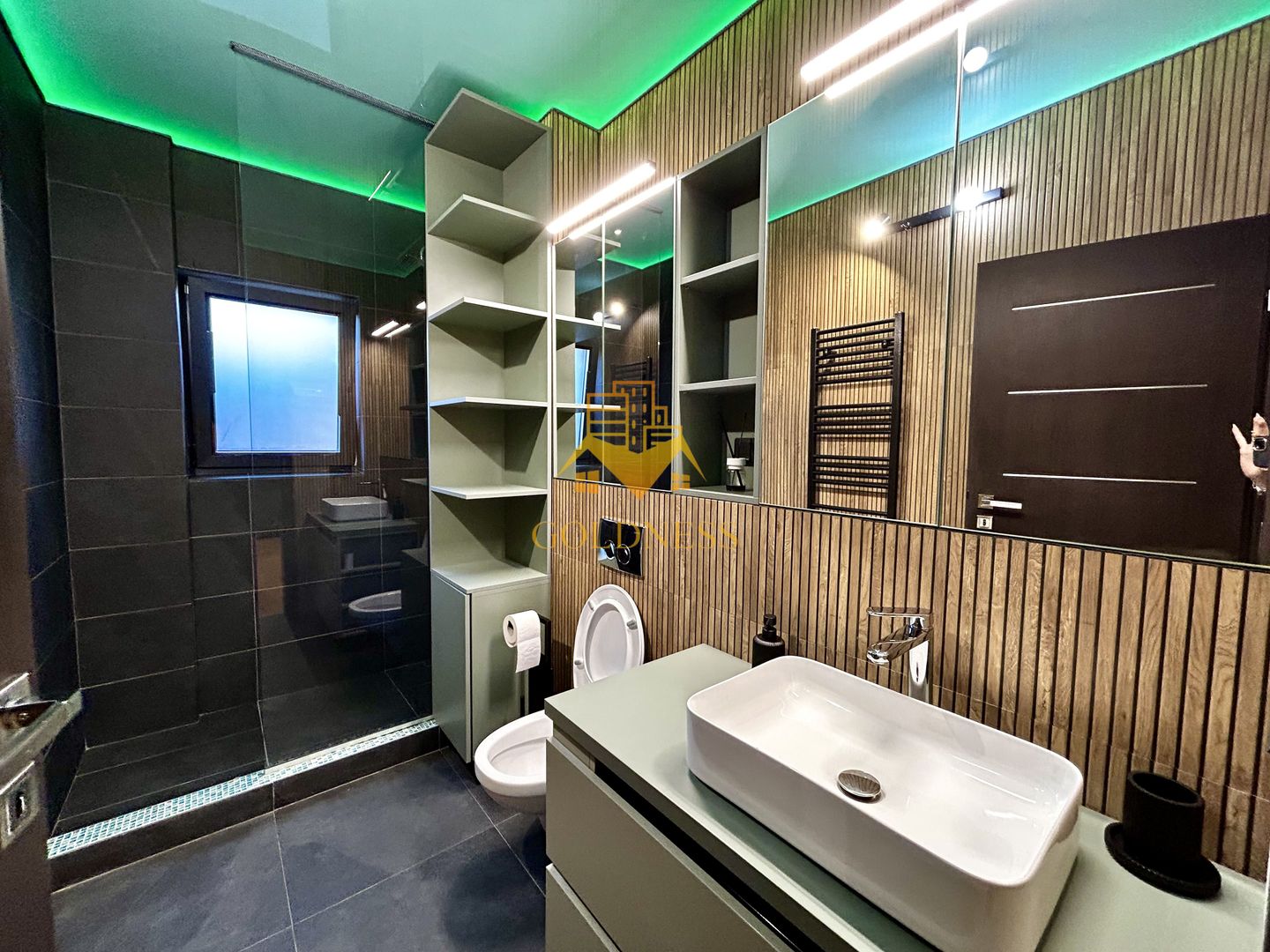 3 camere open space, Premium, Parcare, Curte, Mega Image, Borhanci - Poză 15