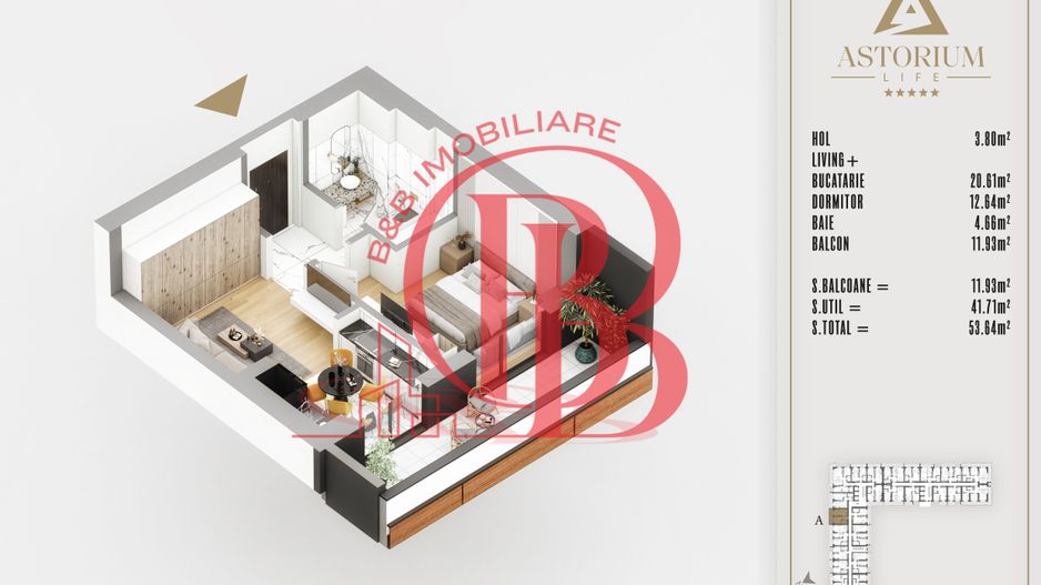 2 camere FINALIZAT  proiect premium titan pallady - Schiță 6