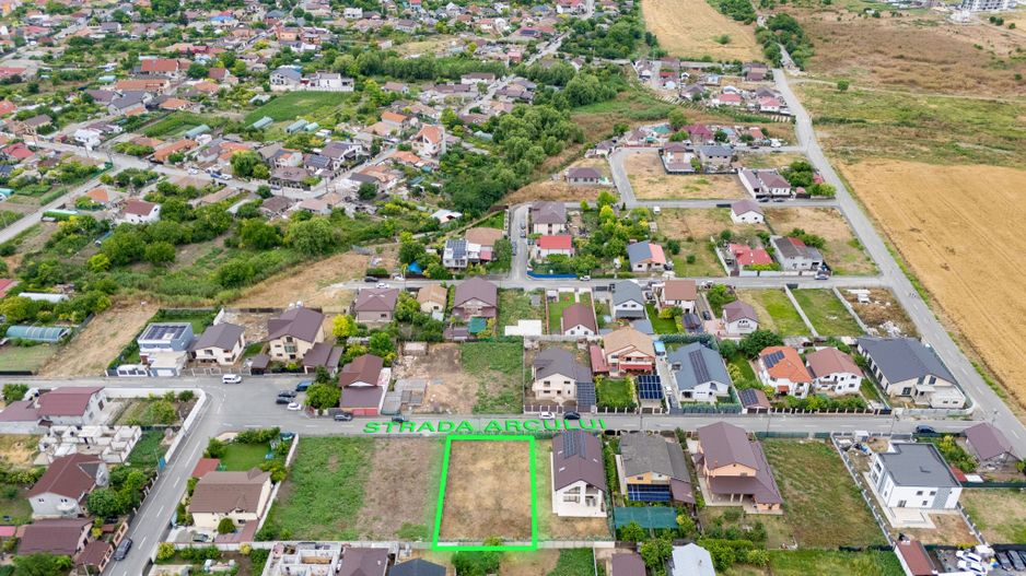 Teren 650 mp în Cumpăna | Utilități la teren | Stradă asfaltată. - Poză 1