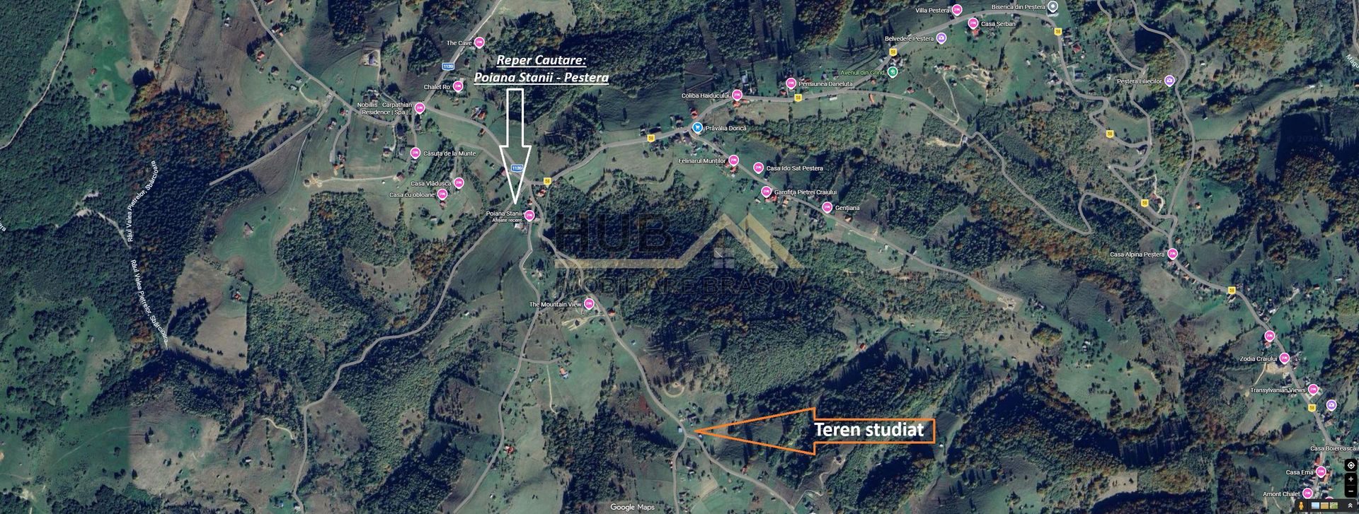 Teren Moieciu zona Pestera | Utilitati | 4.807 mp - Poză 4