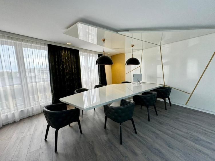 Penthouse Herastrau 116 terasa,mobilat si utilat loc de parcare si boxa subteran - Poză 10