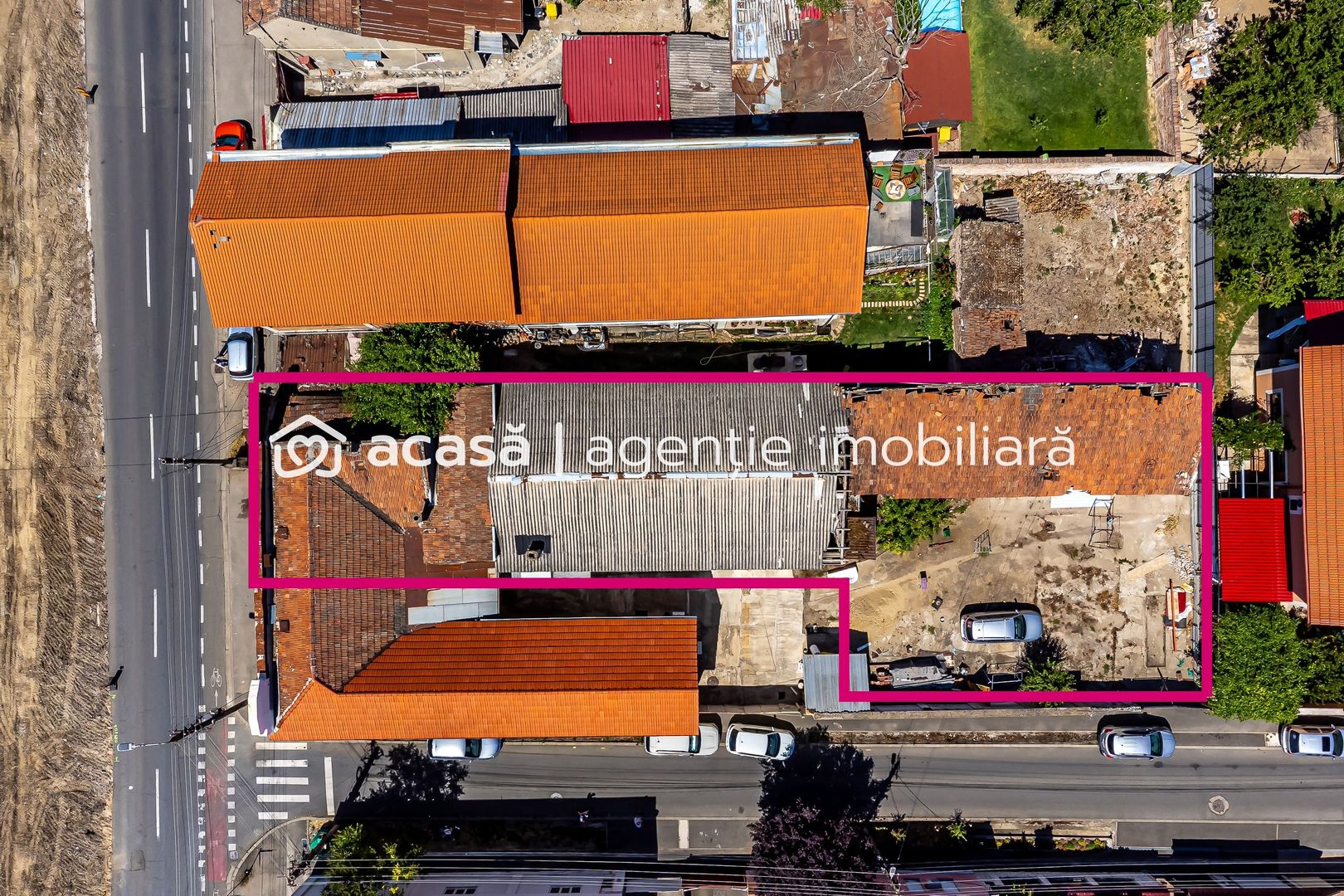 Spațiu comercial pe Calea Radnei – 964 mp teren + hală | 0% comision - Poză 1