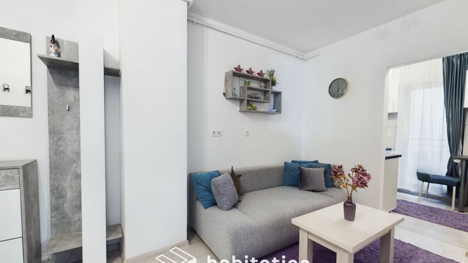 Tur virtual 2 camere, modern si vibrant, cu parcare, zona Torontalului - Poză 2