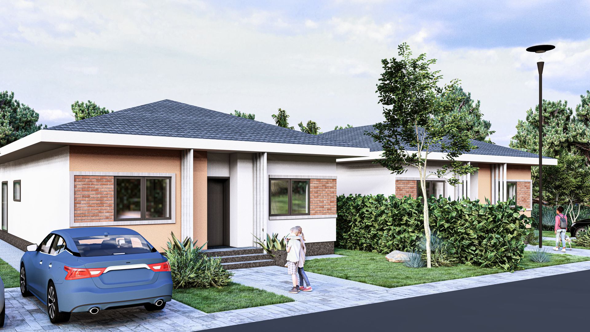 Vilă Individuală Parter - 130mp construiti - 396mp teren - Poză 5