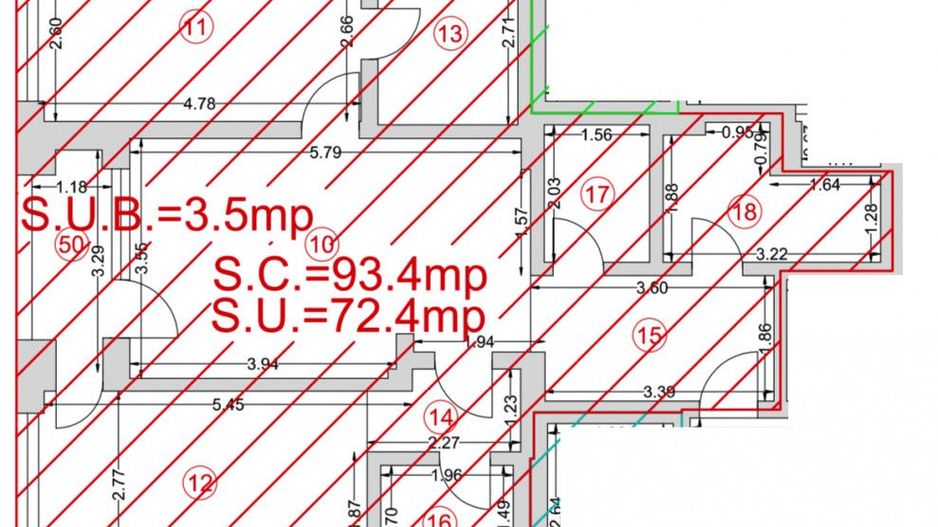 Inel II - COMPLEX PRIMO RESIDENCE - Apartament cu 3 camere situat la etajul 1. - Poză 23