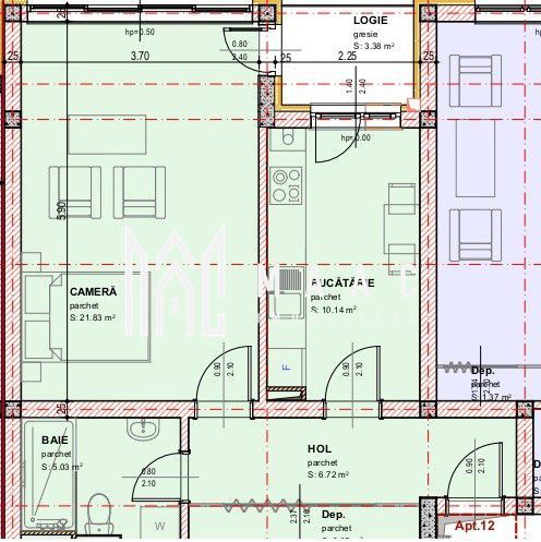 Apartament 1 Camera I 0% Comision | Decomandat | Zona Brana - Poză 2