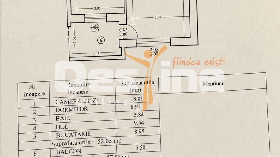 Apartament TĂTĂRAȘI NORD | 2 camere, 57 mp , mobilat complet, etaj 3 - Poză 10