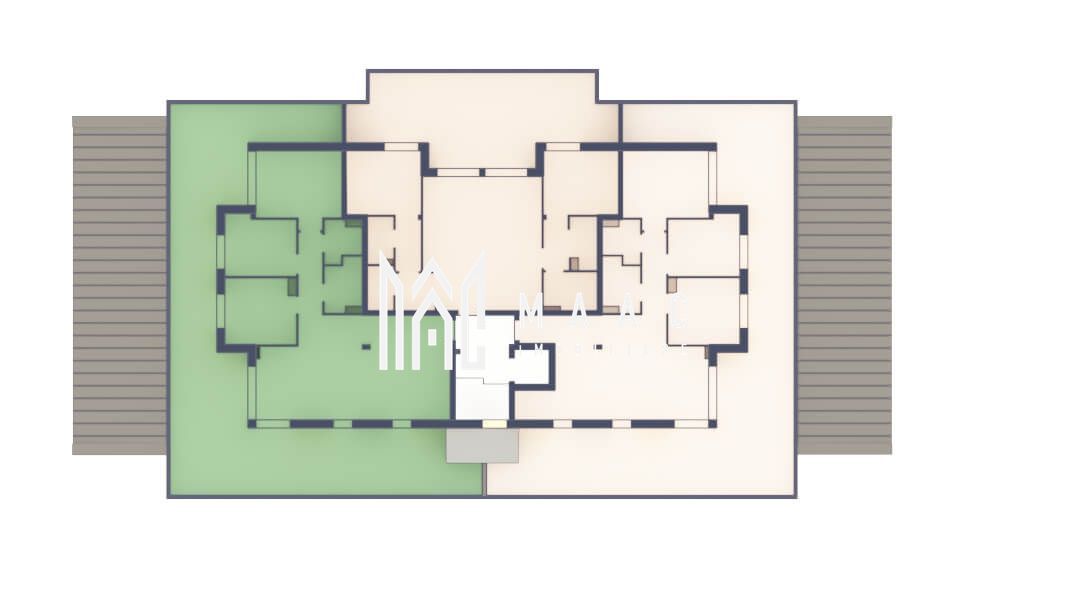 Penthouse 3 camere | Etaj 4 | Terasa 108 mp | Turnisor - Poză 6
