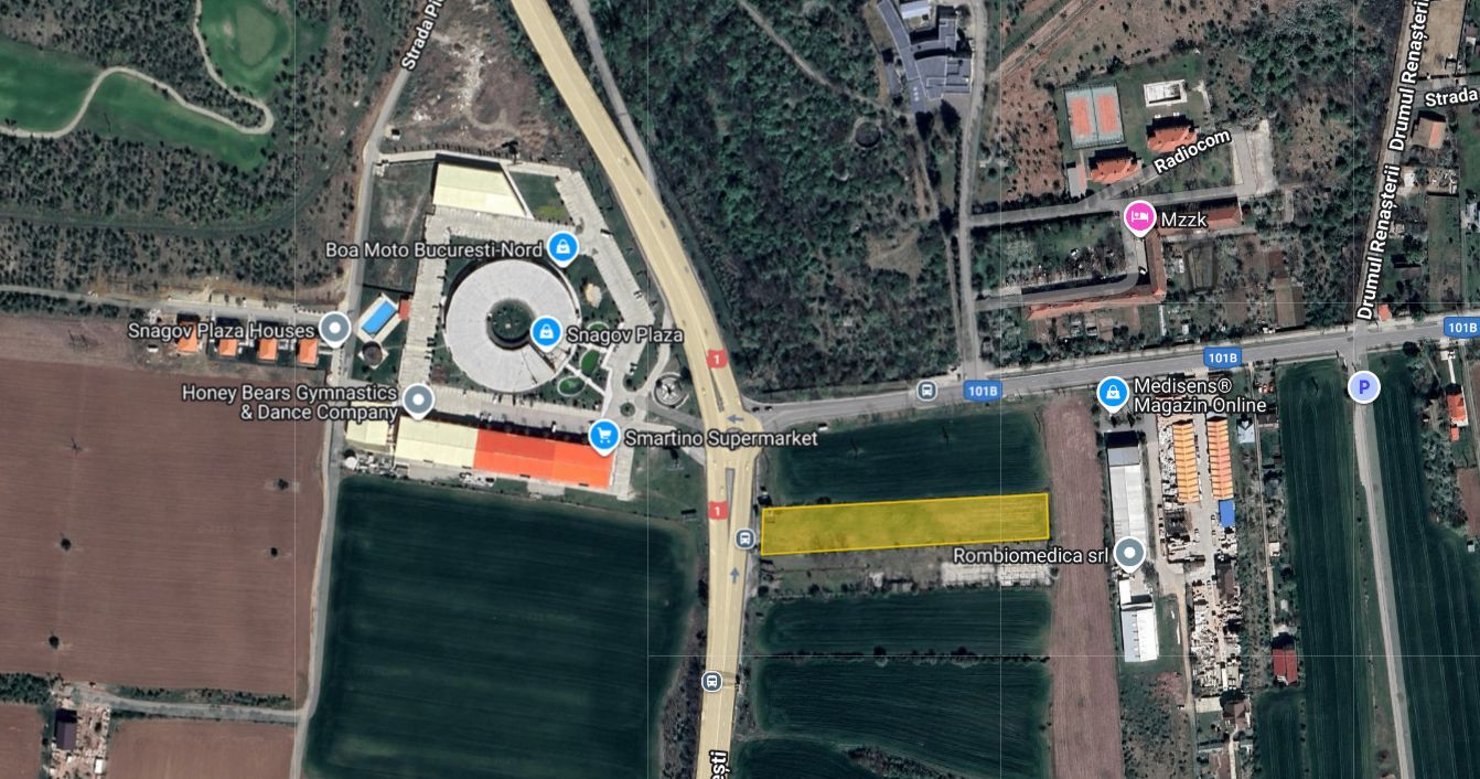 5000 mp!!! Intravilan Snagov Plaza,  28 ml - deschidere DN1 - Poză 10