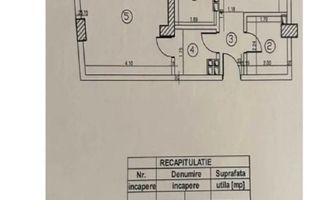 2 Camere | Închiriere | Brâncuși | Etaj Intermediar | Centrala - Schiță 10