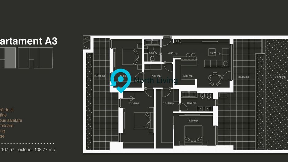 Apartament 4 Camere Lux | Curte | Finisaje Premium Bloc nou | Iancu N. - Poză 2