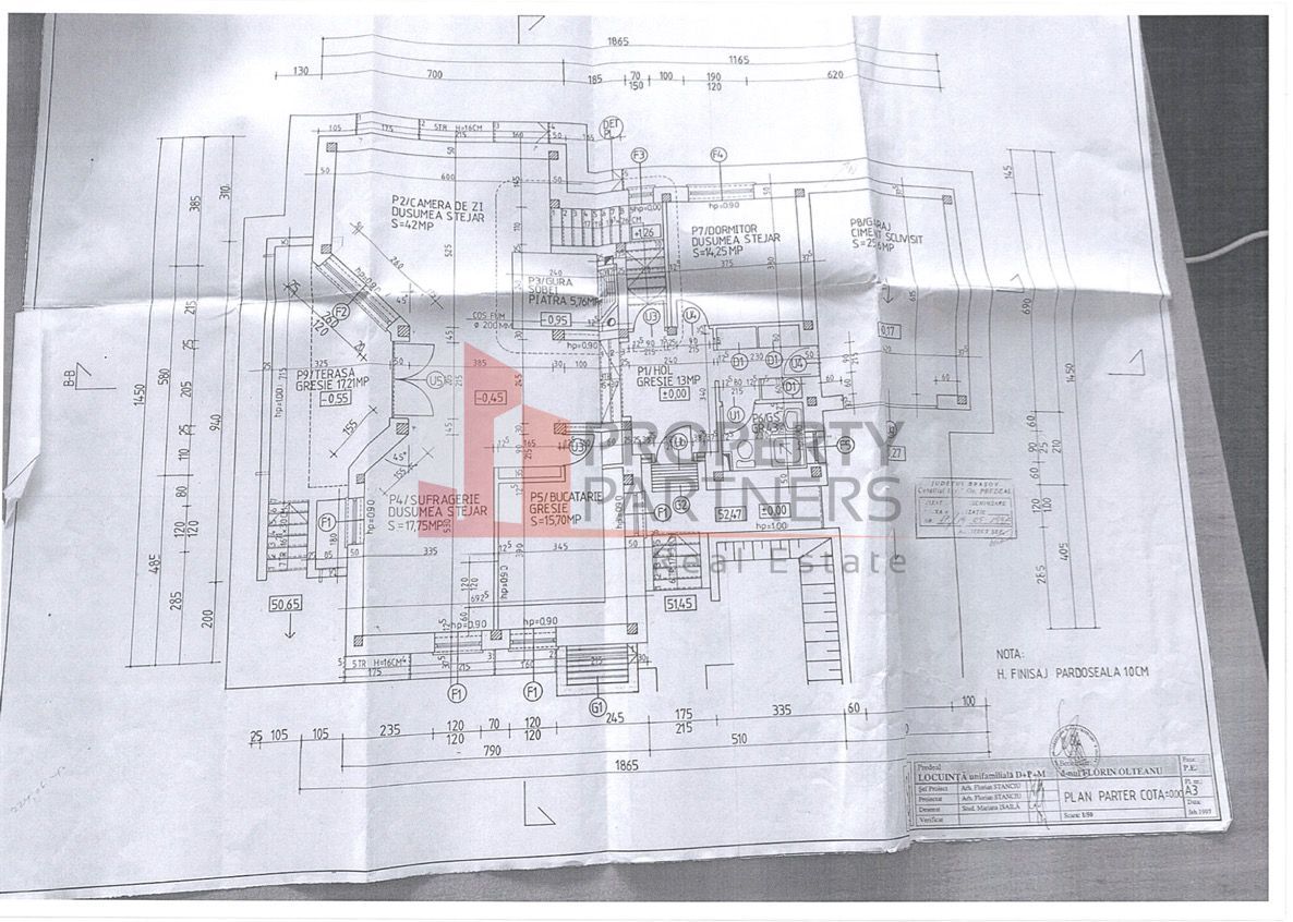 Casa de vacanta Predeal - Schiță 37