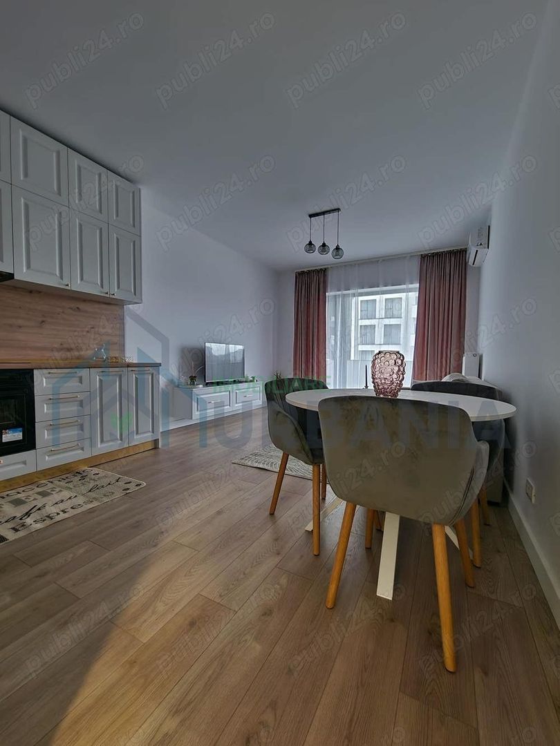 Apartament 2 camere open space, mobilat, utilat, cu aer condiționat și loc de parcare – Silk District, Iași - Poză 4