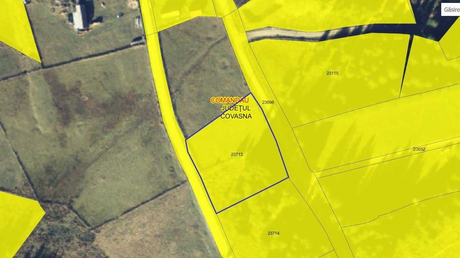 Teren intravilan de vanzare în loc.Comandău, jud.Covasna. - Poză 4