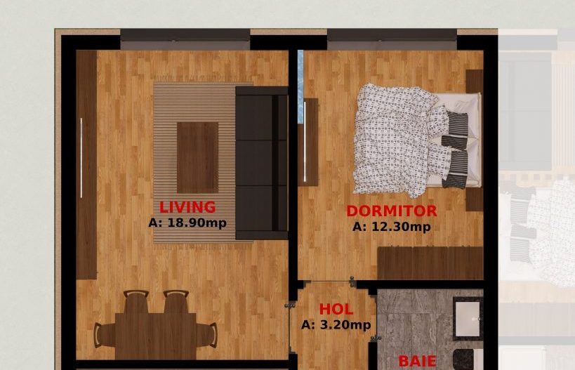 Apartament 2 camere I Pantelimon Dobroesti I Vanzare - Poză 4