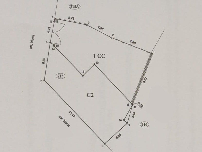 Casă individuală de renovare în Bod, Brașov - Schiță 19