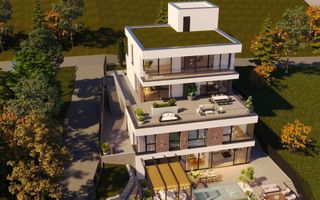 Casă generoasă cu panoramă și 254 mp terasă circulabilă - Poză 2