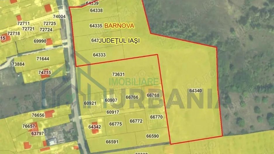 Teren intravilan Vișan Bârnova, Iași, 20.000 mp, deschidere stradă - Poză 1