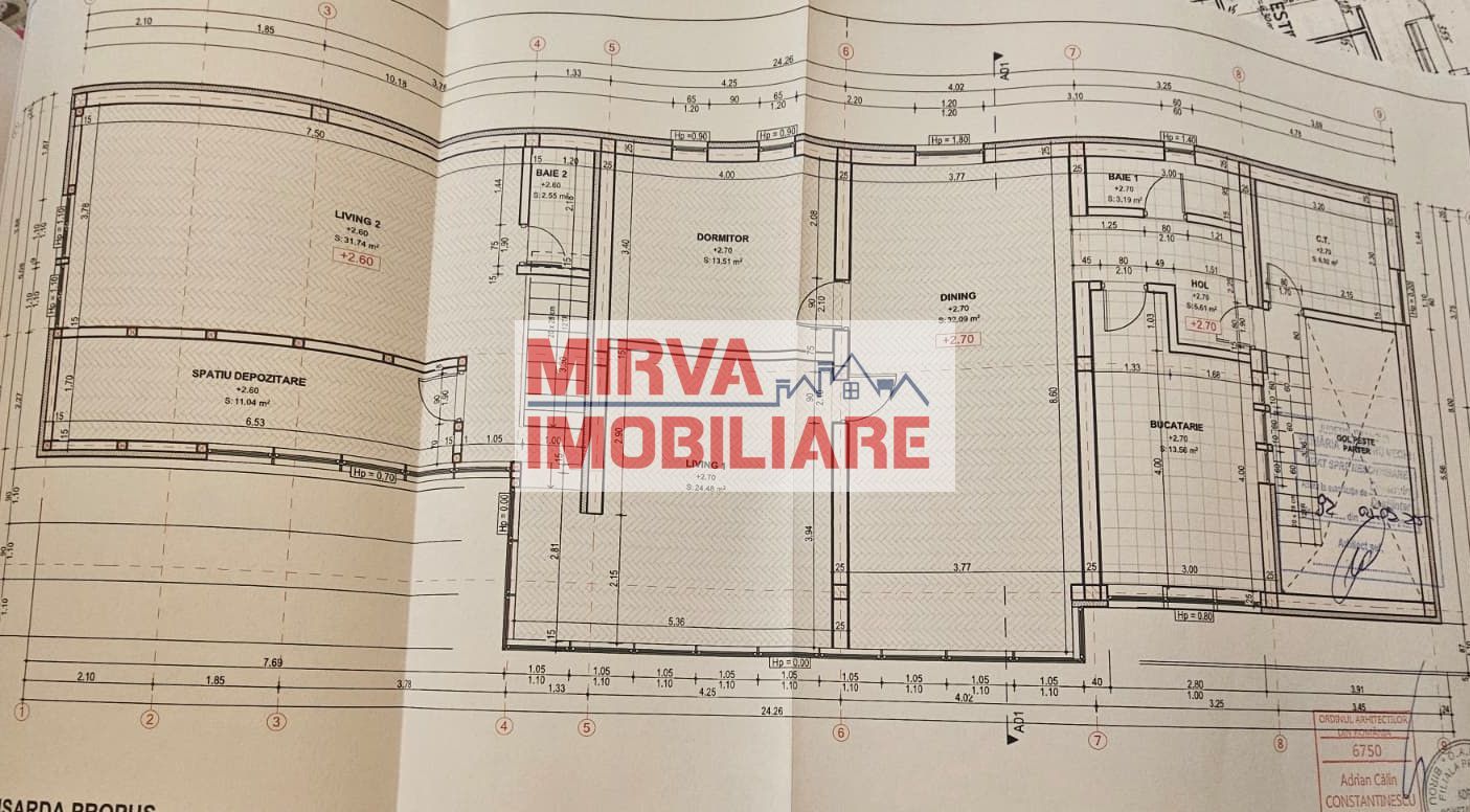 🏡 Casă spațioasă cu 9 camere în Strejnicu – pentru locuință, birouri - Schiță 99